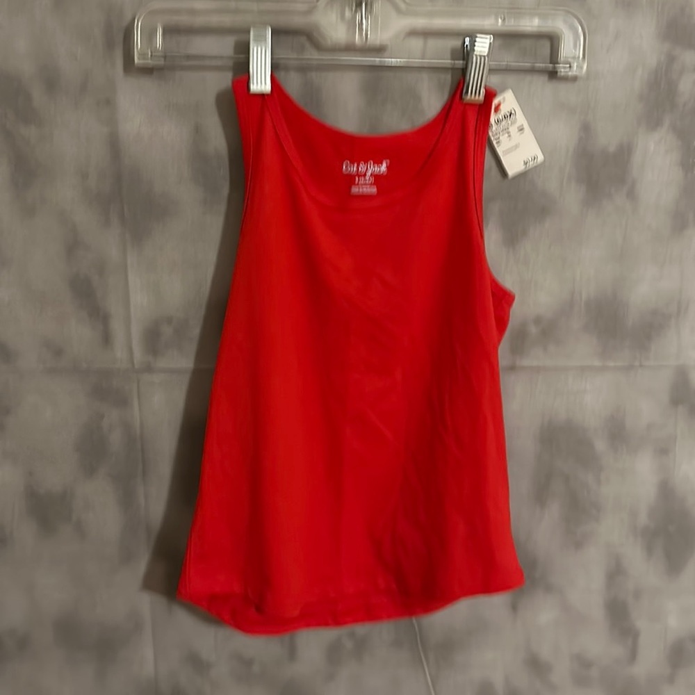 Cat & Jack Boys Tank Red  S(6/6x)